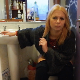 A blonde, attractive, but plump British girl speaks to us while taking a shit sitting on a toilet in 10 different scenes recorded in November of 2016. Audible pooping sounds. Presented in 720P HD. About 10.5 minutes.